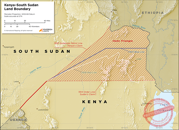 &ldquo;Ilemi Triangle not part of Kenya.&rdquo; VP Taban rejects maps annexing border area